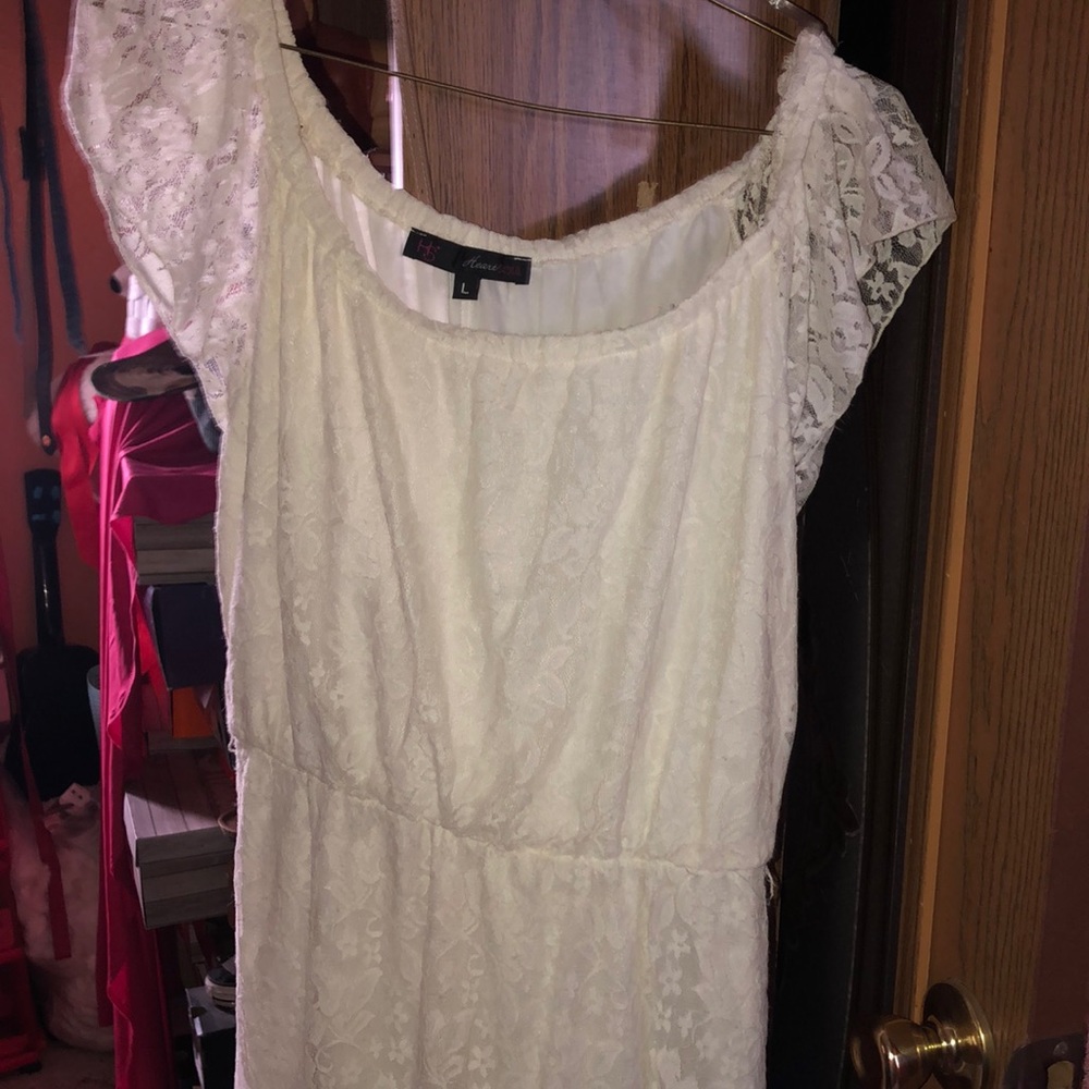 White dress